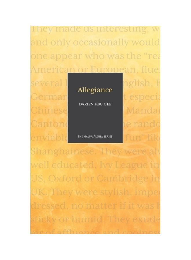 Allegiance paperback english