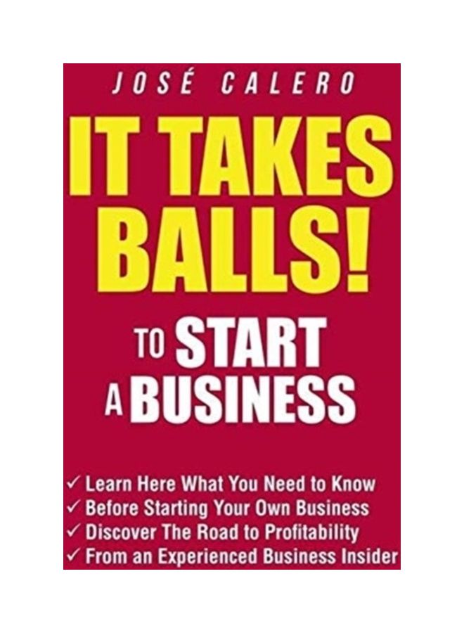 It Takes Balls! to Start a Business hardcover english 