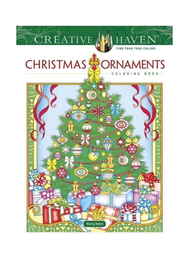 null - Creative Haven Christmas Ornaments Coloring Book paperback english - Image 1