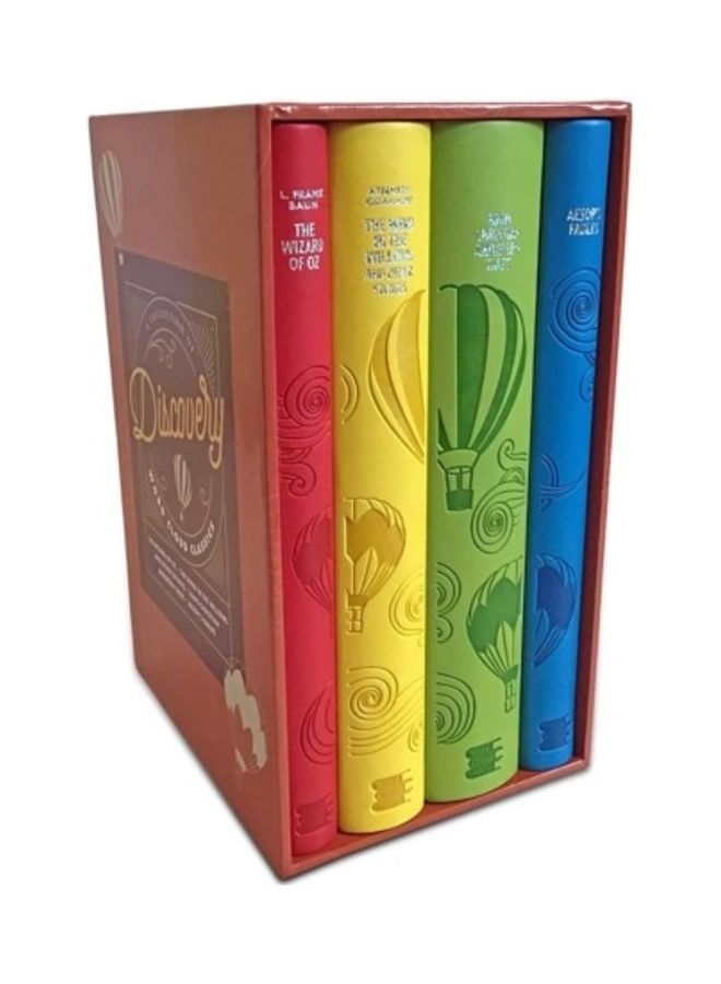 4-Piece Discovery Word Cloud Boxed Set Paperback English 