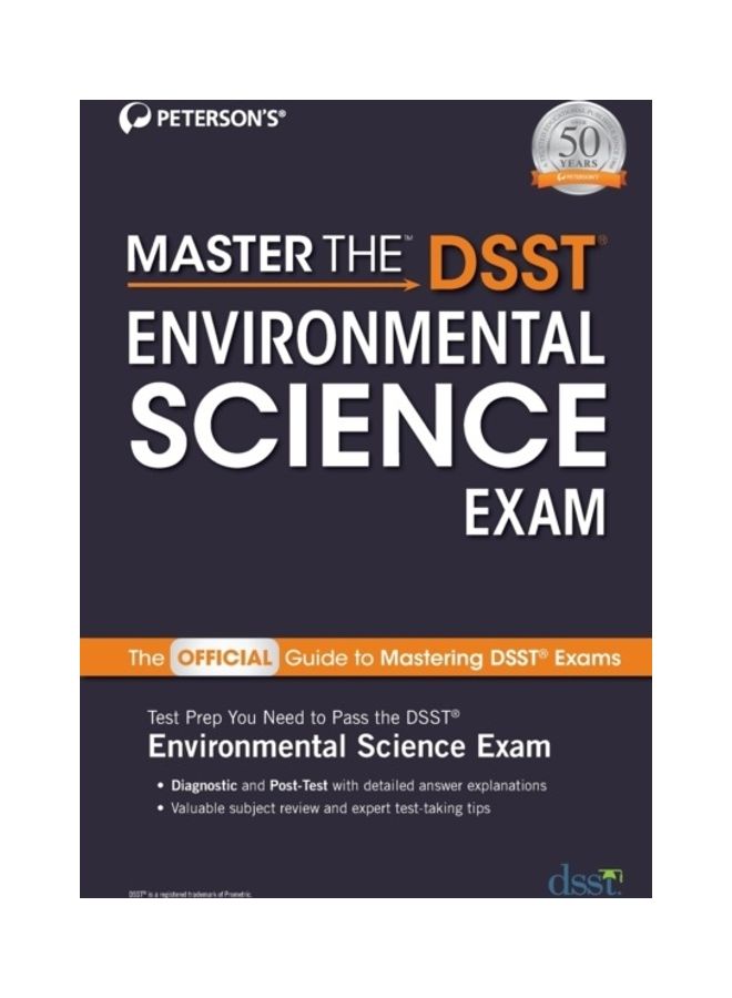 Master the Dsst Environmental Science Exam paperback english 
