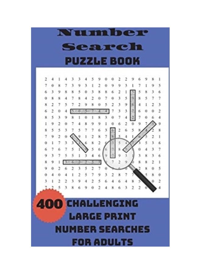 Number Search Puzzle Book paperback english