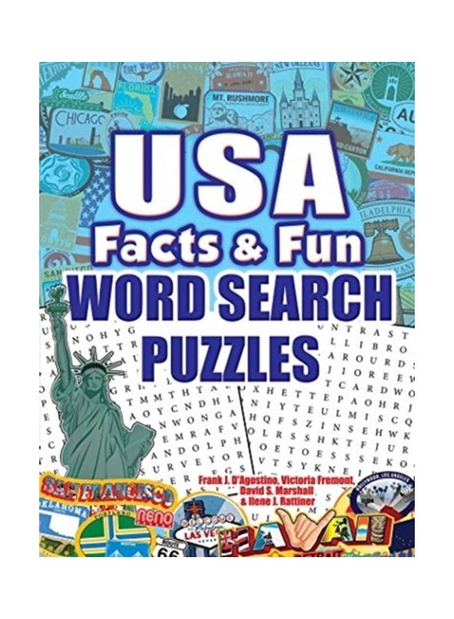 USA Facts & Fun Word Search Puzzles paperback english