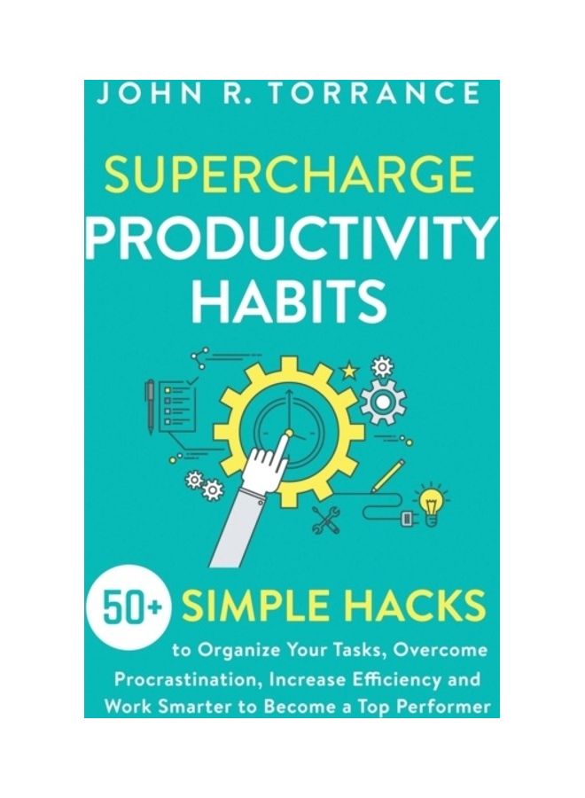 Supercharge Productivity Habits paperback english 