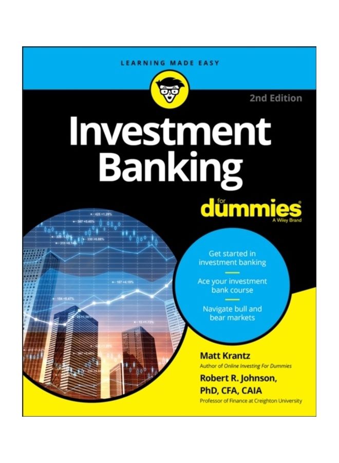 Investment Banking For Dummies Paperback English by Matthew Krantz 