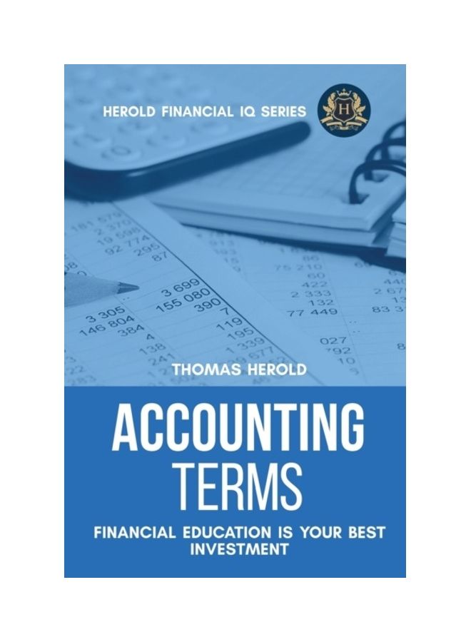 Accounting Terms - Financial Education Is Your Best Investment paperback english 