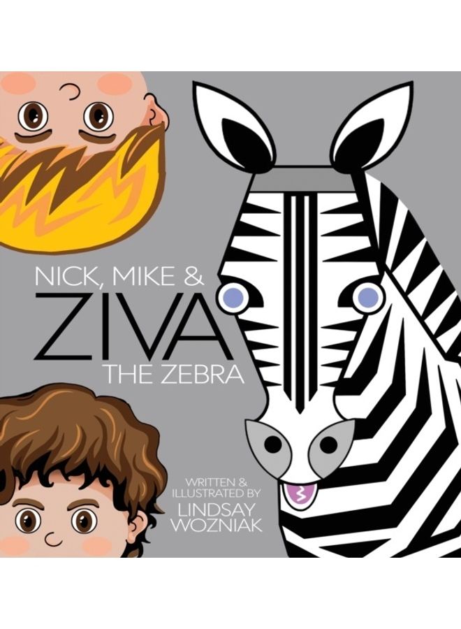 Nick, Mike And Ziva The Zebra hardcover english 