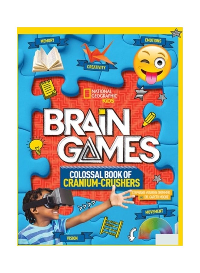 Brain Games: Colossal Book Of Cranium-Crushers paperback english