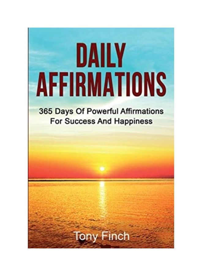 Daily Affirmations Paperback English by Tony Finch