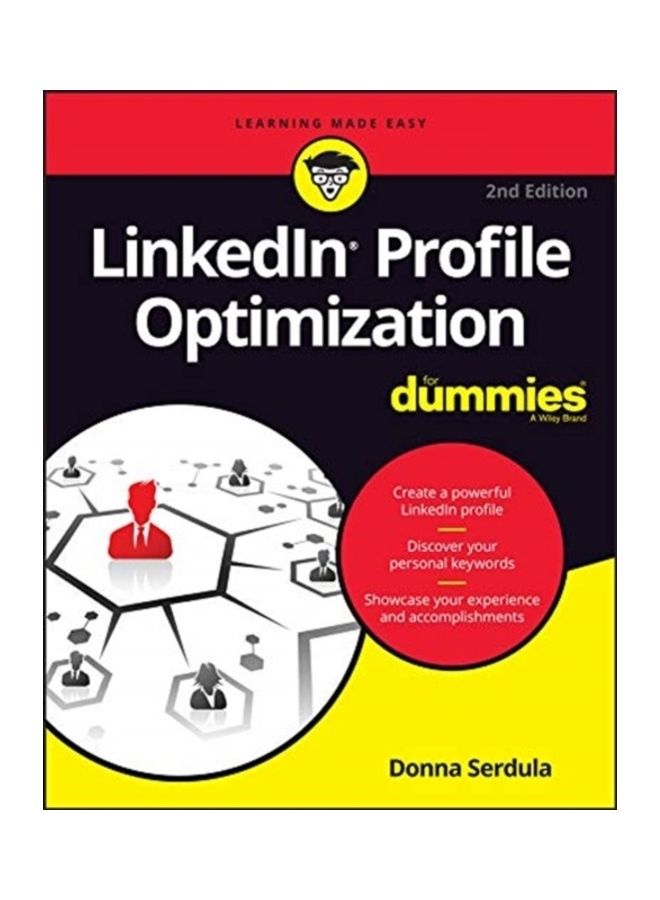Linkedin Profile Optimization For Dummies Paperback English by Donna Serdula - 43942 