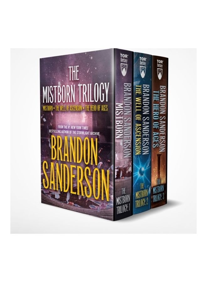 The Mistborn Trilogy: Mistborn, The Well Of Ascension, The Hero Of Ages Paperback English by Brandon Sanderson