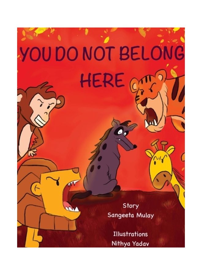 You Do Not Belong Here hardcover english