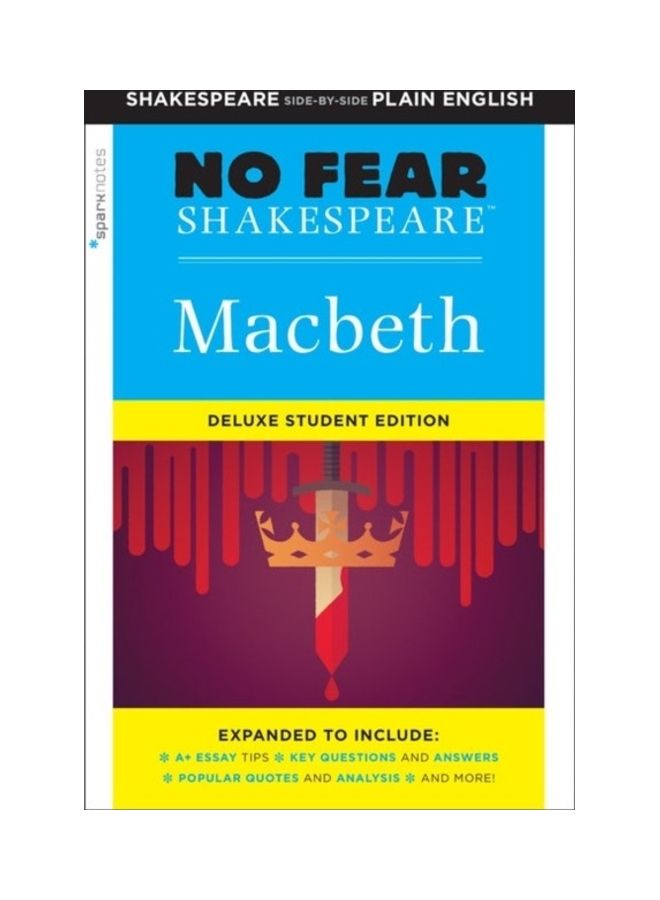 null - Macbeth: No Fear Shakespeare Paperback English by SparkNotes - 44005 - Image 1