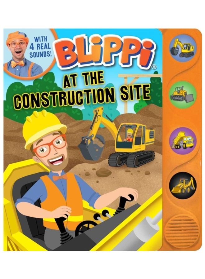 Blippi: At The Construction Site Hardcover English 