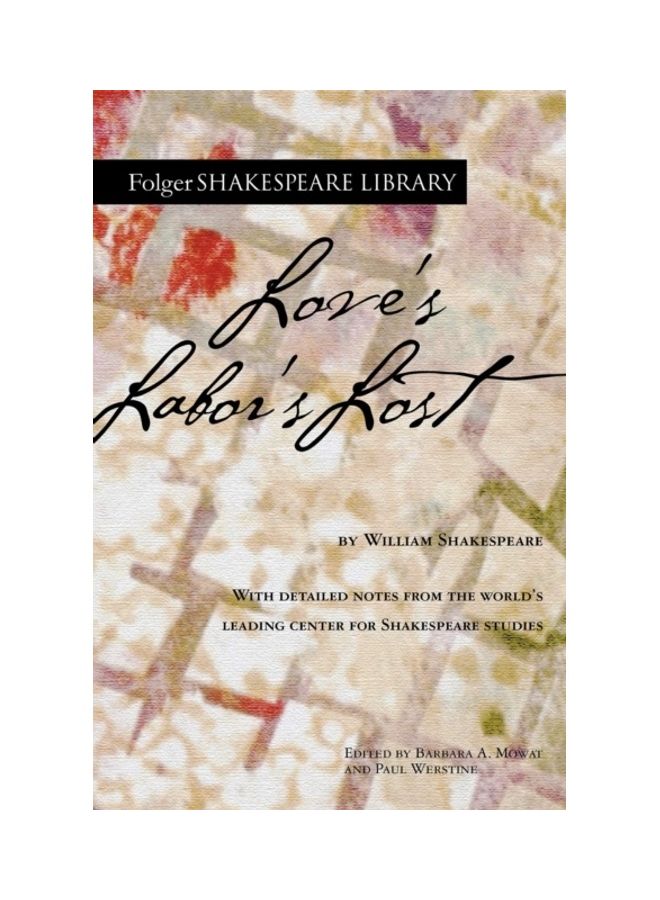 Love's Labor's Lost Paperback English by William Shakespeare