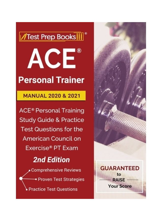 ACE Personal Trainer Manual 2020 And 2021 paperback english 