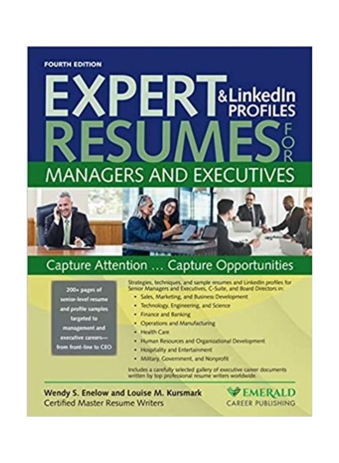 null - Expert Resumes And Linkedin Profiles For Managers And Executives paperback english - Image 1
