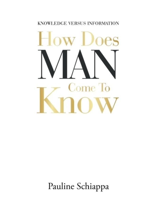 How Does Man Come To Know hardcover english
