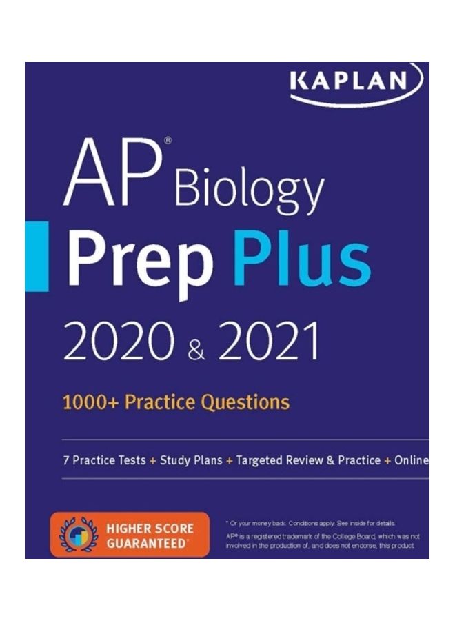 AP Biology Prep Plus 2020 & 2021: 1000+ Practice Questions paperback english