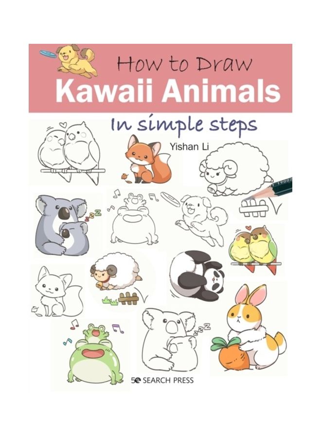 How To Draw Kawaii Animals In Simple Steps paperback english 