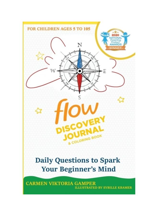 Flow Discovery Journal And Colouring Book paperback english 