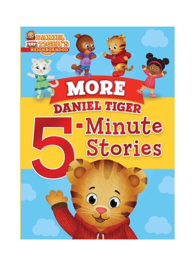 More Daniel Tiger 5-Minute Stories Hardcover English 