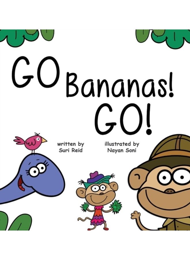 Go Bananas! Go! hardcover english