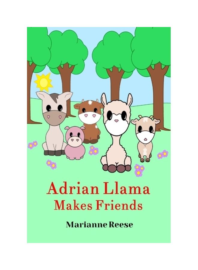 Adrian Llama Makes Friends paperback english 