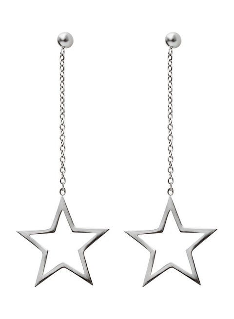 Alissa Elegant Star Long Chain Dangle Earrings
