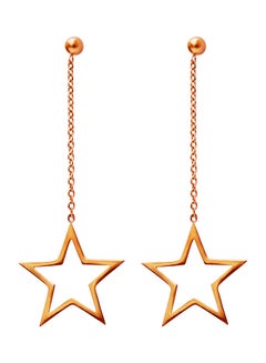 Alissa Elegant Star Long Chain Dangle Earrings
