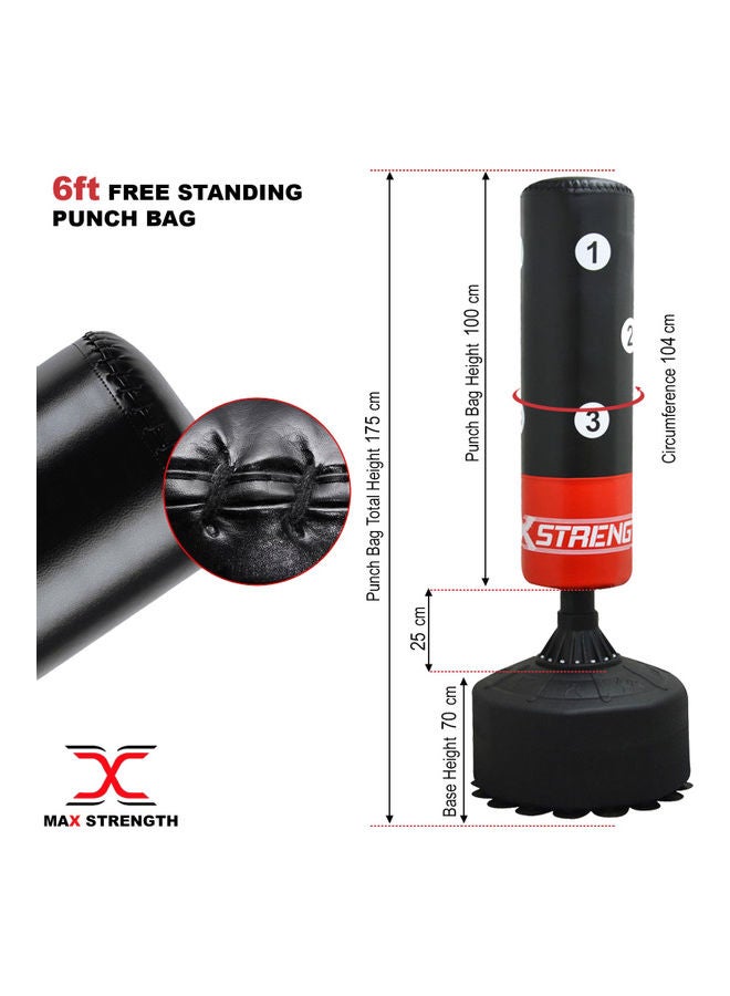 ماكس سترينث ماكس سترينغث 6 أقدام حقيبة ملاكمة ثقيلة مستقلة - Image 2