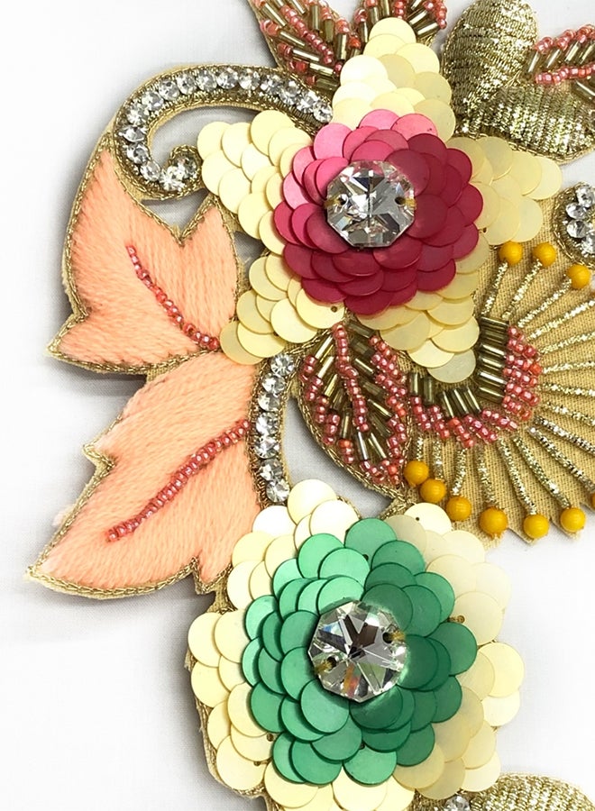 Flower Shaped Patch Multicolour - Image 2