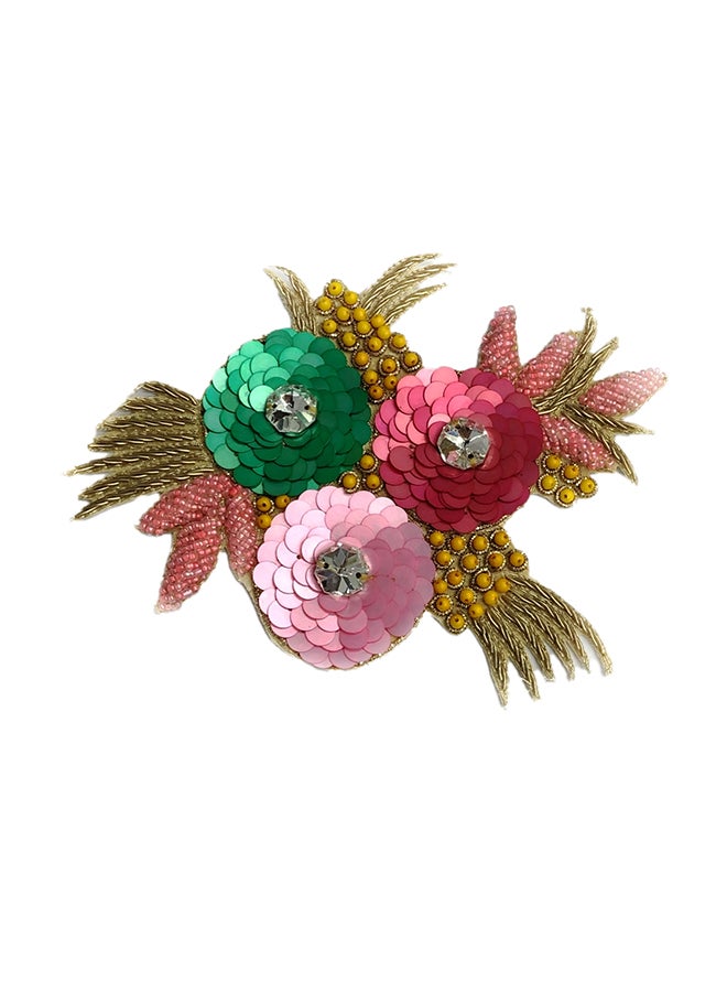 Flower Shaped Patch Multicolour - Image 1
