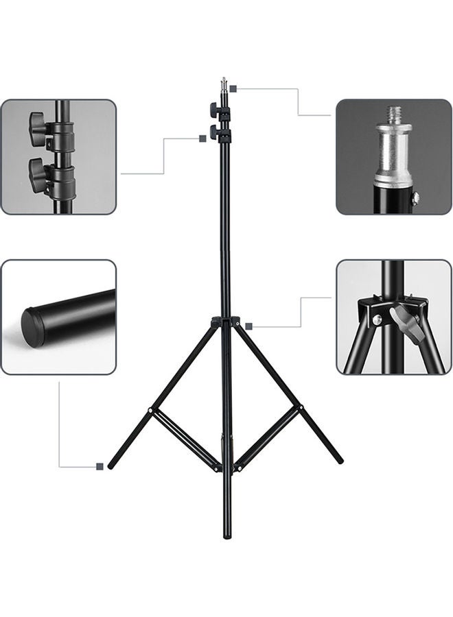 ضوء LED حلقي قابل للتعتيم أبيض - Image 4