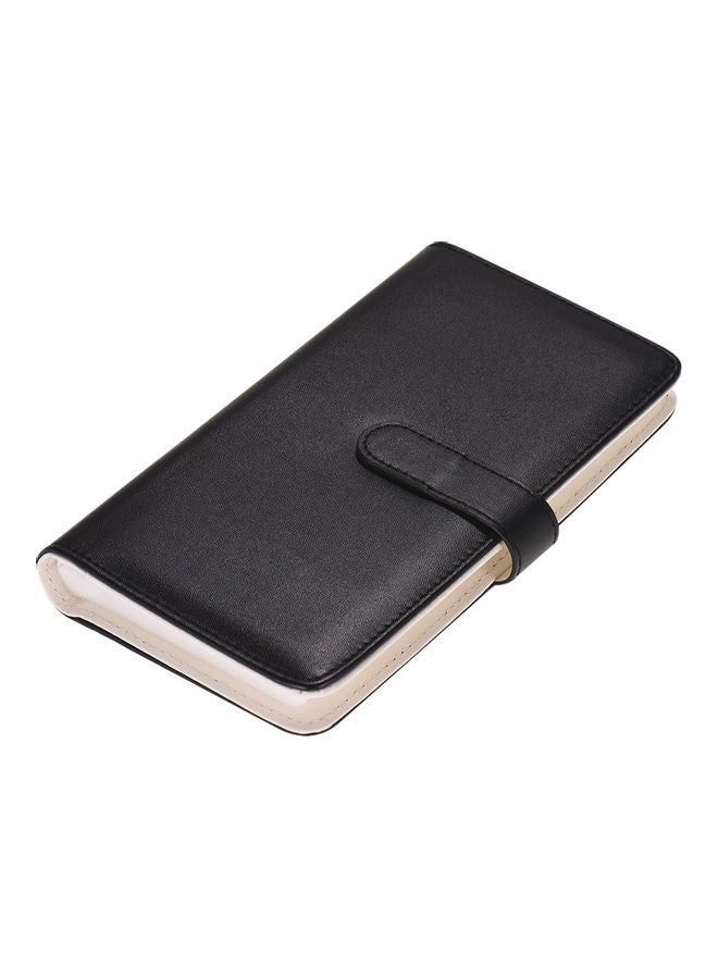 80-Pockets Portable Photo Album Black  - Image 1