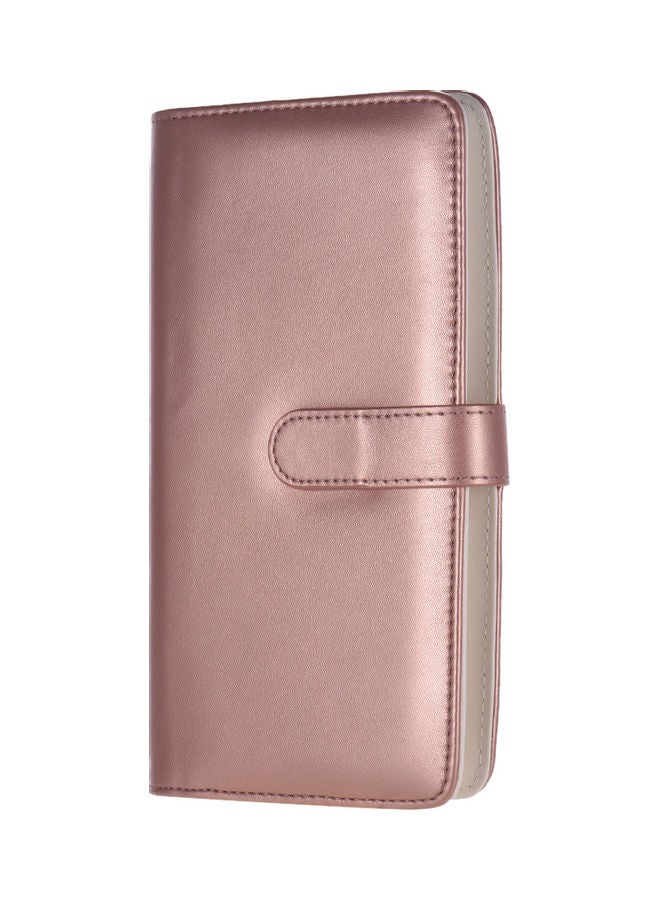 80-Pockets Portable Photo Album Rose Red  - Image 2