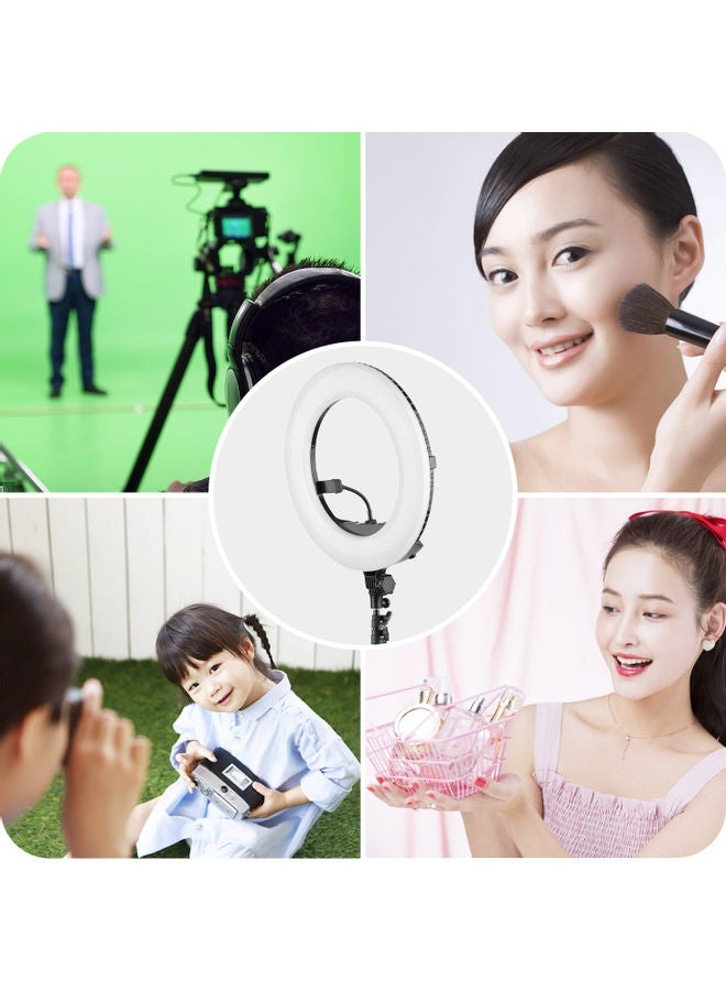 LED Fill Ring Light Kit Black/White - Image 4