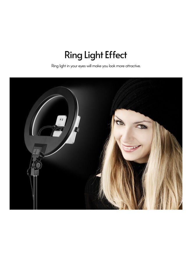LED Ring Light With Tripod Kit Multicolour - Image 2