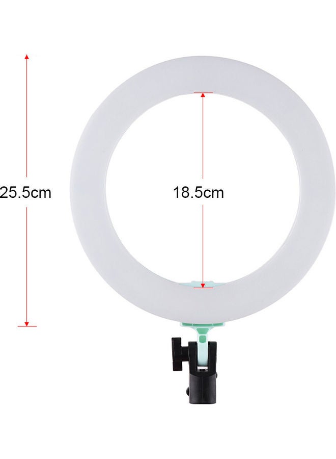 Generic LED Ring Light With Mobile Phone Holder White/Yellow  - Image 3