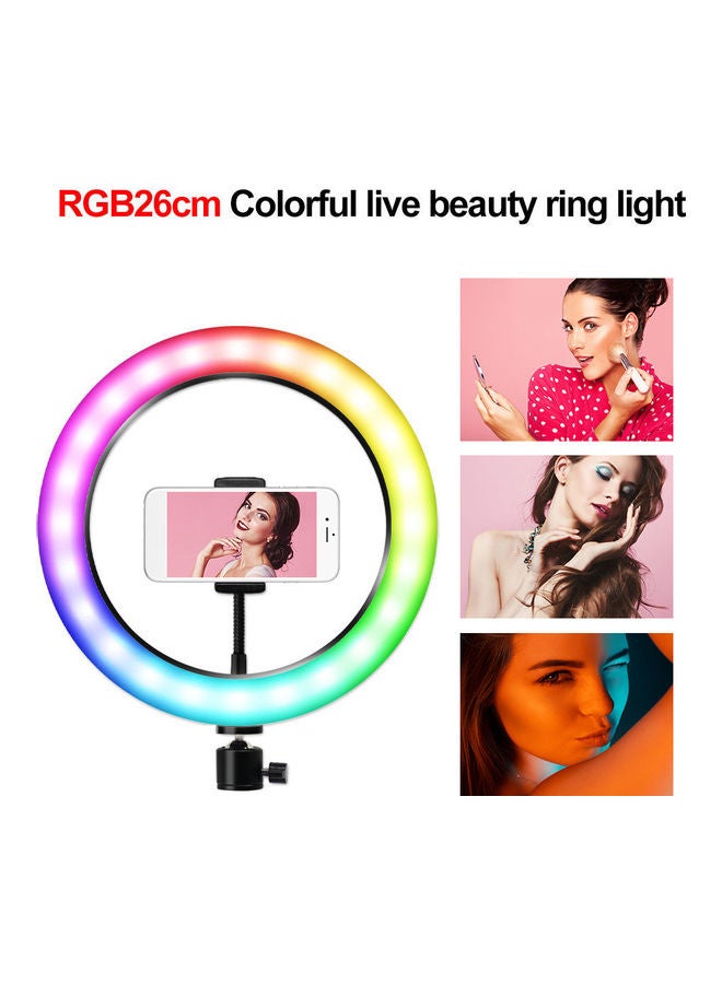 Generic - Adjustable Brightness Ring Light Set Multicolour - Image 1