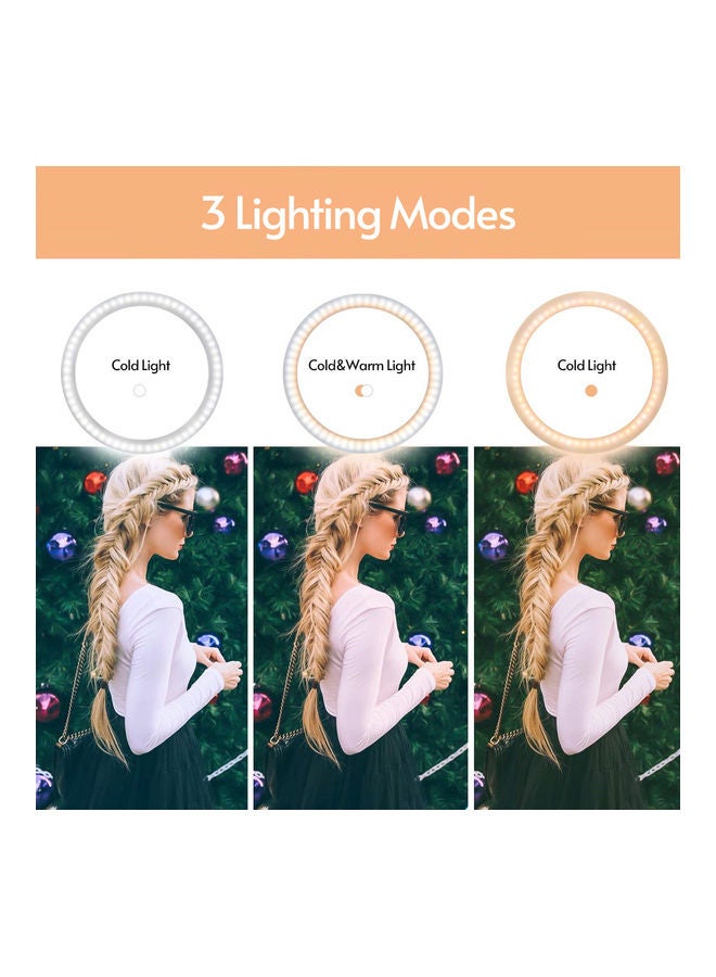 LED Video Ring Light Set Black - Image 3