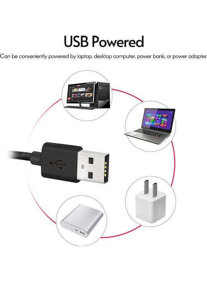 LED Video Ring Light Set Black - Image 4