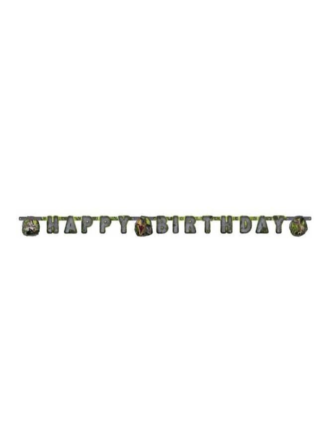 لافتة بحروف Happy Birthday