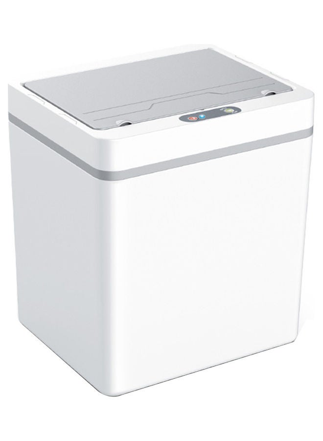 Generic Sensor Trash Can White/Grey 26.80x19.80x23.80cm  - Image 1