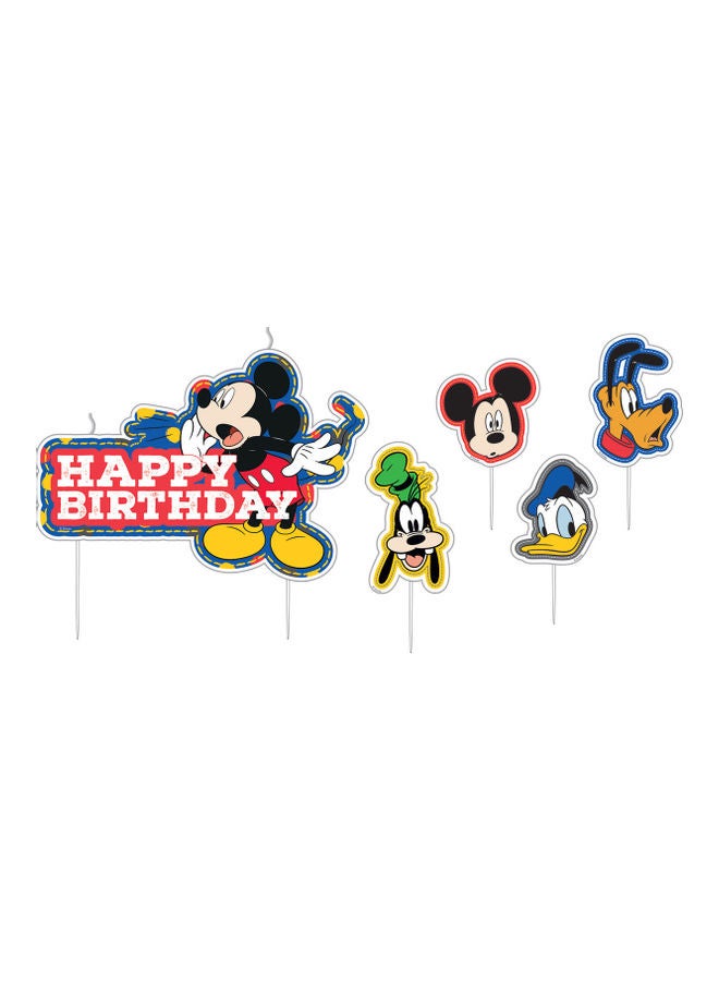 ريزكولر Mickey Mouse Colored Candles and Figured Picks 17pcs 