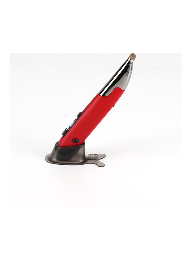 Three Mode Wireless Optical Pen Mouse Red/Black - Image 2