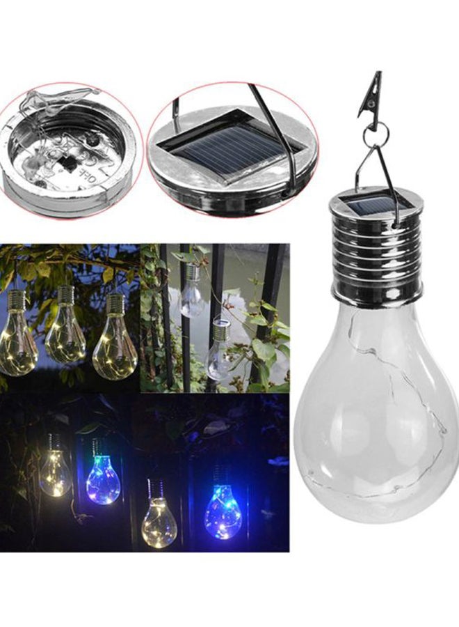 Voberry 3-Piece Waterproof Solar Rotatable LED Bulb clear 15x7.5x15centimeter - Image 2
