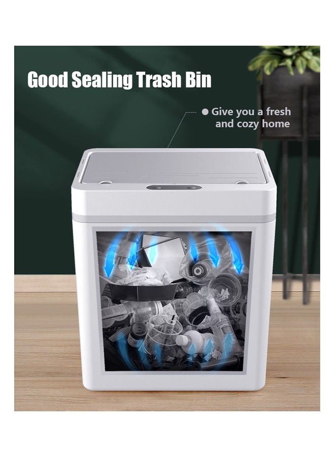 Sensor Trash Can Grey 26.80x19.80x23.80cm  - Image 5