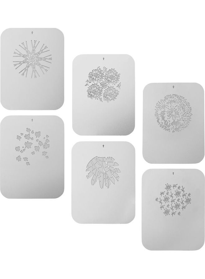 Generic 6-Piece Conical Focalize Condenser Patterned Photography Light Plate Set 8x6.1cm White  - Image 3