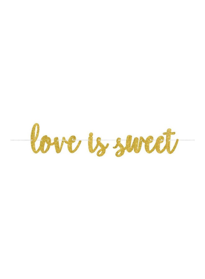 Amscan Love Is Sweet Themed Banner